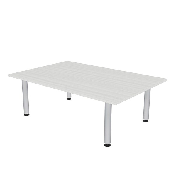 Skutchi Designs 47.25 in W, 71.5 in L, 29 in H, Engineered Wood Top, White HAR-REC-48X72-PT-WC - main